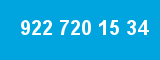 922 720 15 34